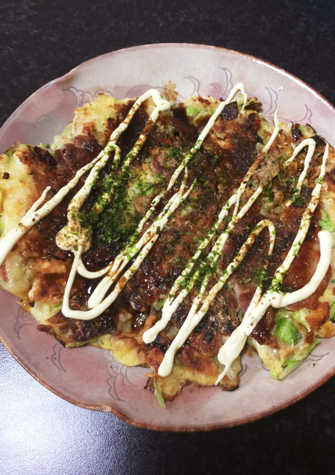 伝説のもちのみ焼き（もちもちお好み焼き）-レシピのメイン写真