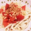 タレが美味しい♫簡単!トマトうどん