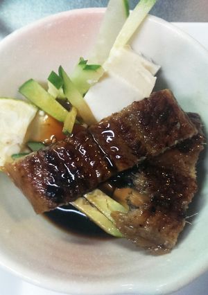 冷たい小鉢◆うなぎやっこ♪-レシピのメイン写真