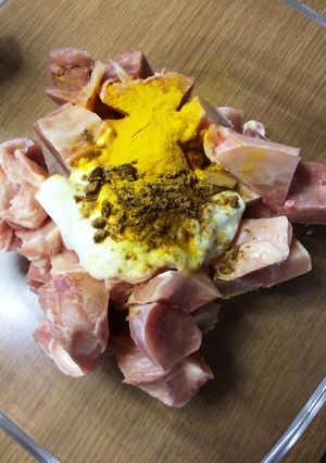 インドカレー用、鶏肉のマリネ-レシピのメイン写真