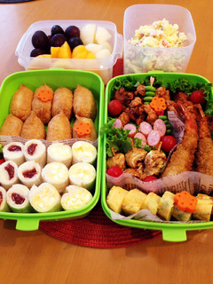 運動会お弁当 2014覚書-レシピのメイン写真