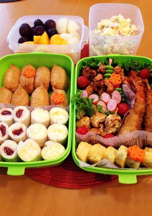 運動会お弁当 2014覚書-レシピのメイン写真