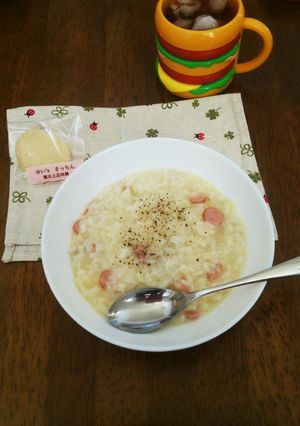 かんたん!やわらかチーズリゾット-レシピのメイン写真