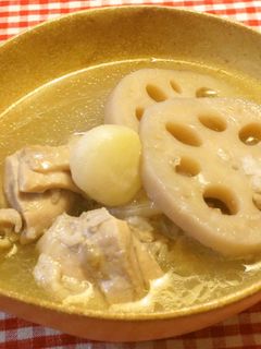 サムゲタン風レンコンと鶏の煮込み-レシピのメイン写真