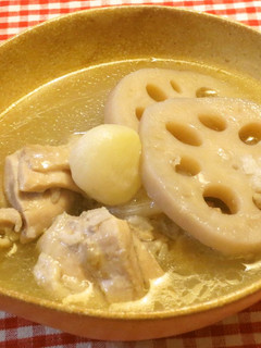 サムゲタン風レンコンと鶏の煮込み-レシピのメイン写真