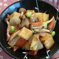 รูปของ 高野豆腐マヨしょうゆ炒め