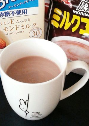 アーモンドミルクココア-レシピのメイン写真
