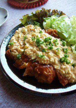 フライパンで♡ジャンボ・チキン南蛮！-レシピのメイン写真