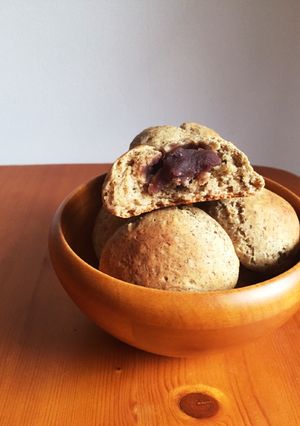 HMと豆腐で＊きなこスコーン＊あんこ入り-レシピのメイン写真