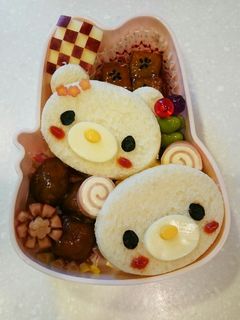 幼稚園*お弁当*くまちゃんサンドNo.2-レシピのメイン写真