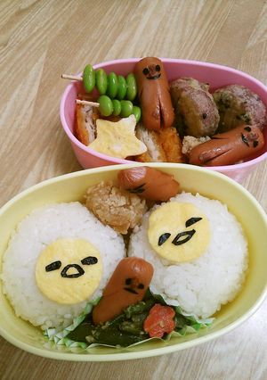 キャラ弁★ぐでたまおにぎり★簡単です。-レシピのメイン写真