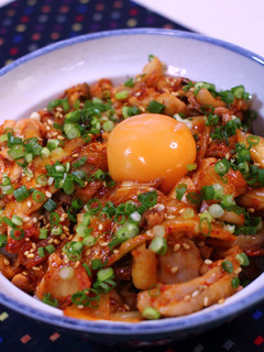 旨辛!!鶏キムチ丼♪-レシピのメイン写真