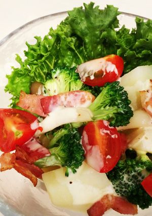 ハニードレッシングの甘〜い温野菜サラダ♡-レシピのメイン写真