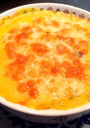 秋のほくほくかぼちゃグラタン♡-レシピのメイン写真