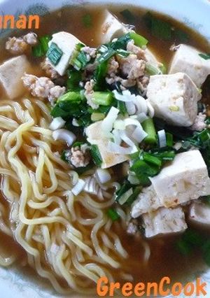 魚ダシの麻婆豆腐ラーメン-レシピのメイン写真