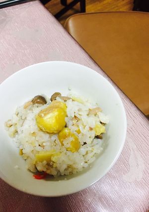 秋だからー 栗ご飯-レシピのメイン写真