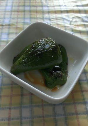 私の好きな肉厚ピーマンの食べ方-レシピのメイン写真