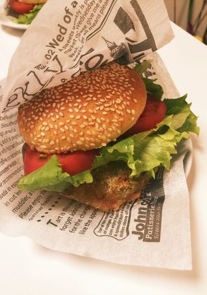 干し草バーガー(アルファルファ)-レシピのメイン写真