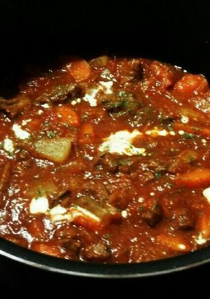 クリスマスにも！牛肉のトマト煮込み♡-レシピのメイン写真