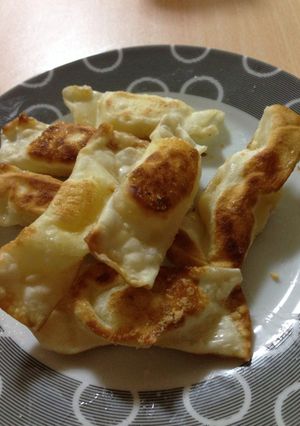 餃子の皮でチーズ巻き-レシピのメイン写真