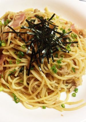 柚子胡椒の和風パスタ♪-レシピのメイン写真