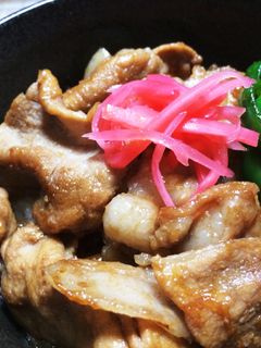 玉ねぎいっぱい☆豚丼☆-レシピのメイン写真
