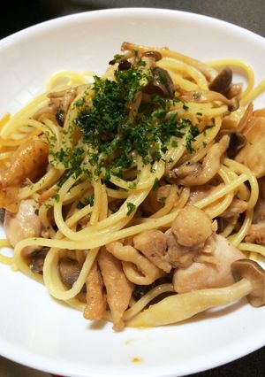 鶏ももときのこのパスタ-レシピのメイン写真