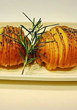 きたあかりでハッセルバックポテト-レシピのメイン写真