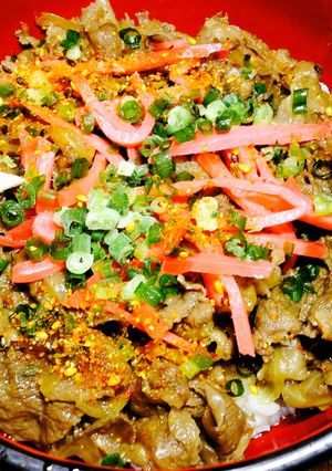 簡単!絶品!めちゃうま牛丼(≧∇≦)!-レシピのメイン写真