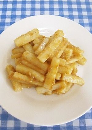 長いものごま味噌炒め-レシピのメイン写真