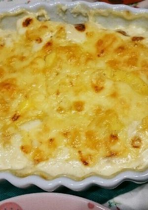超簡単☆材料３つでポテトグラタン風-レシピのメイン写真