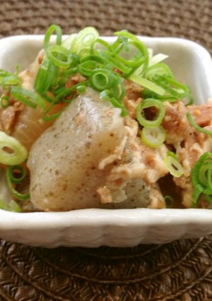 豚バラ＋大根＋蒟蒻のおつまみ-レシピのメイン写真