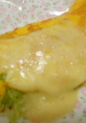 たまご巻き　キャベツとチーズ-レシピのメイン写真