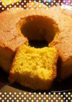 内緒にしたい田舎のえごまシフォンケーキ-レシピのメイン写真