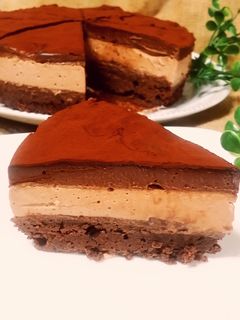 プレミアム☆濃厚4層生ショコラケーキ-レシピのメイン写真