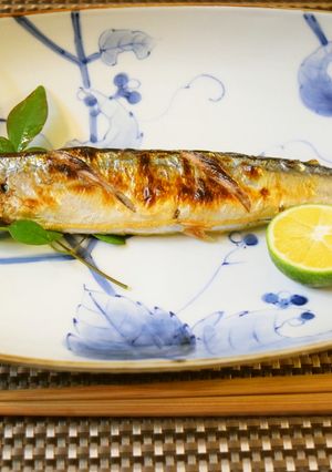 秋刀魚の美味しい焼き方・盛付け方-レシピのメイン写真
