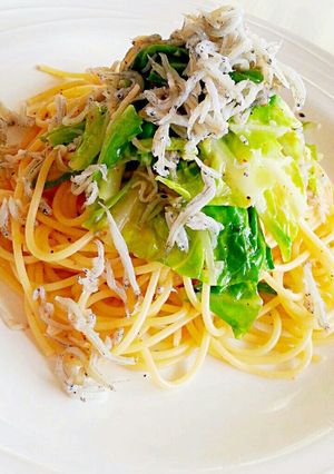 しらすとキャベツのパスタ-レシピのメイン写真