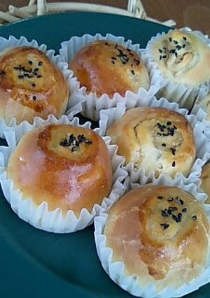 天然酵母のおさつパン（ホシノ酵母）-レシピのメイン写真