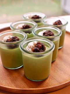 抹茶ババロア-レシピのメイン写真