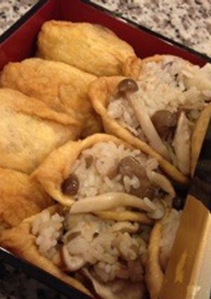 秋においしい、きのこのお稲荷さん-レシピのメイン写真