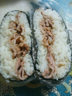 旦那のランチ♪焼き肉のオニギラズ♪-レシピのメイン写真
