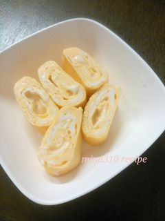お弁当に♪チーズ入り卵焼き-レシピのメイン写真