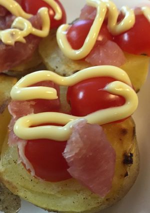 生ハムトマトのポテベジ-レシピのメイン写真