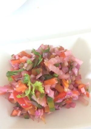 緑黄色野菜とお酢の常備野菜-レシピのメイン写真