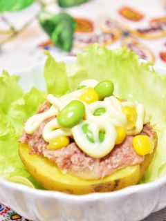 枝豆コーンとコンビーフのポテベジ-レシピのメイン写真