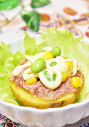 枝豆コーンとコンビーフのポテベジ-レシピのメイン写真