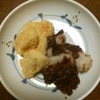 お彼岸に 簡単とりつけ団子