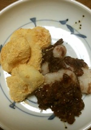 お彼岸に 簡単とりつけ団子-レシピのメイン写真