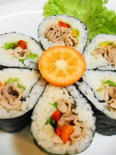 おはなのり巻き-レシピのメイン写真