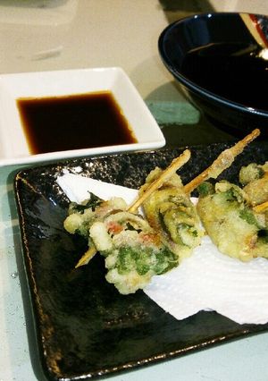 アジの梅シソ天ぷら~おつまみ風~-レシピのメイン写真